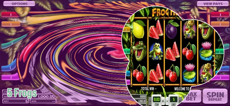 5 frogs slot machine