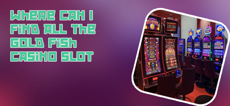 Goldfish 3 slot machine