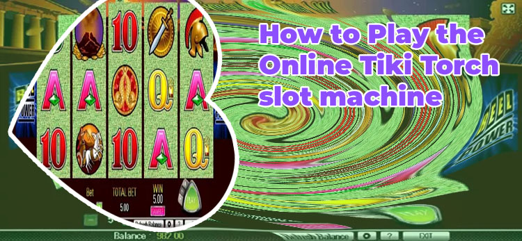 Tiki torch slot machine for sale